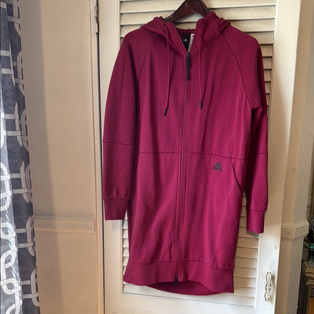 Adidas Women’s Zip up Hooded Coat Jacket